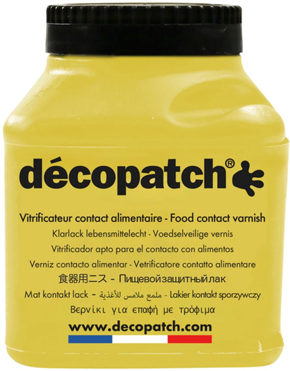 Décopatch VAAL180AC, Kant-en-klaar gemengd, Universeel, Zijdeglans, Transparant, Fles, Kunststof (EAN: 3609510300036): De eerste indruk "Help, het is wit!" 😱