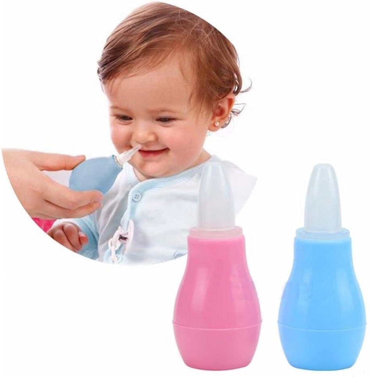 Neuszuiger – Baby Neuszuiger – Baby Neusreiniger – Neusreiniger - Neuspompje -  Roze (EAN: 7111301853325)