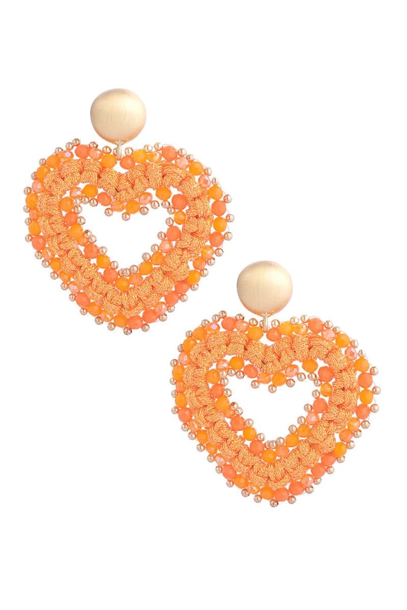Oorbellen love all the way - oranje- koningsdag (EAN: 8720994067057)
