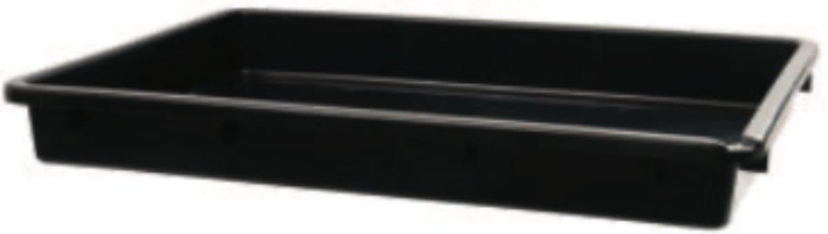 HL - Kunststof Opvangbak voor Vloeistoffen - Lekbak Olie - 18 Liter - 56,5 x 42 x 8 cm - Zwart. (EAN: 8717399919159): De Schat in de Schattentuin Mijn Persprijst voor de Kunststof Opvangbak