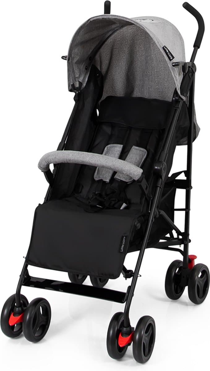 Little World Multi Standen Buggy Winston Grijs (EAN: 5404016476722): Eerste indruk Design dat werkt
