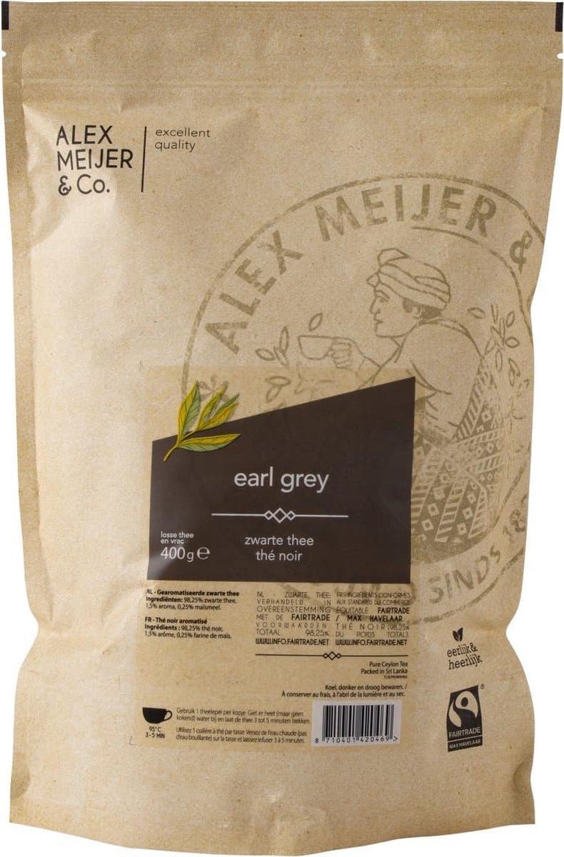 Alex Meijer Thee los earl grey, FT - Zak 400 gram (EAN: 8710401420469)