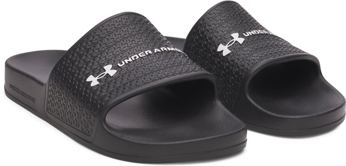 Under Armour UA ARMR SLIDE LITE-BLK Heren Slippers - Zwart - Wit (EAN: 0198633967316)