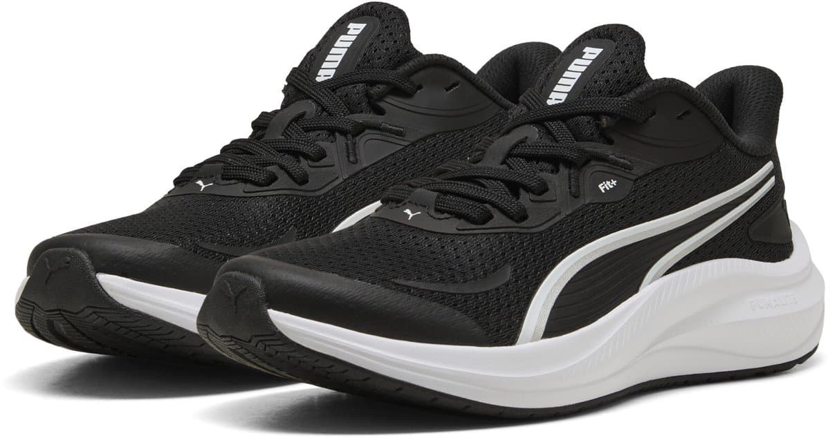 PUMA Skyrocket Lite 2 Jr Unisex Sportschoenen - Puma Black-Puma White-Puma Silver (EAN: 4069157199322)