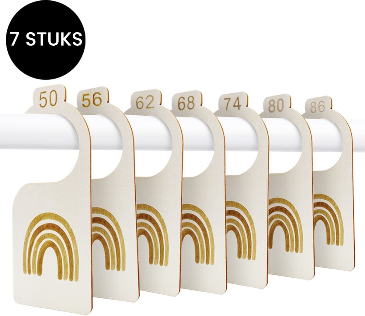 Purepeak Maathangers Baby Set 7 Stuks - Kledinghangers Geschikt voor Maat 50 tm 86 - Kastverdeler Kind - Maatverdelers voor Babykleding (EAN: 8721189403834): Waarom ik ze lasterde (op een goede manier!)