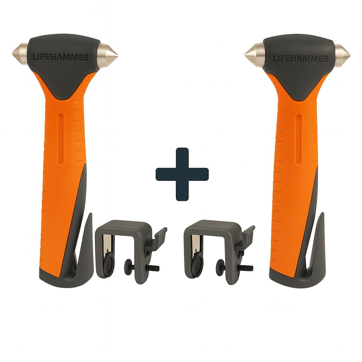 Lifehammer Plus - Veiligheidshamer - 2 stuks - Noodhamer - Gordelsnijder - Ramenbreker - Auto Veiligheid (EAN: 8719707224092): 🔍 De eerste indruk “Dat is nou echt een toolbox voor elke noodsituatie!”