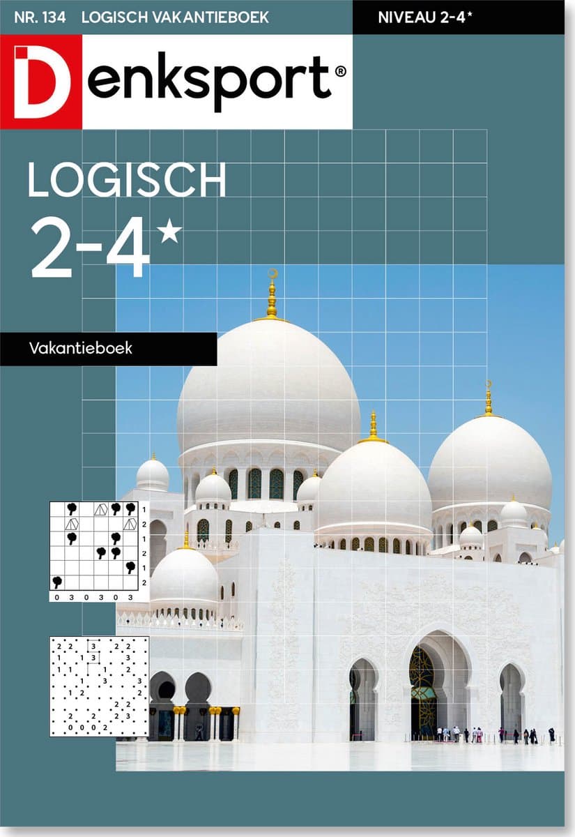 Denksport Puzzelboek Logisch 2-4* vakantieboek, editie 134 (EAN: 8710835877389): Waarom een logisch puzzelboek in je kofferruimte