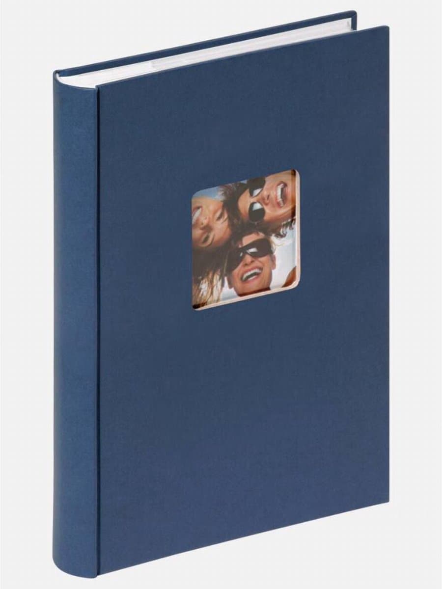 Walther ME-111-L Fun - Memo insteekalbum - 300 foto's 10 x 15 cm - Blauw (EAN: 4004122130825)
