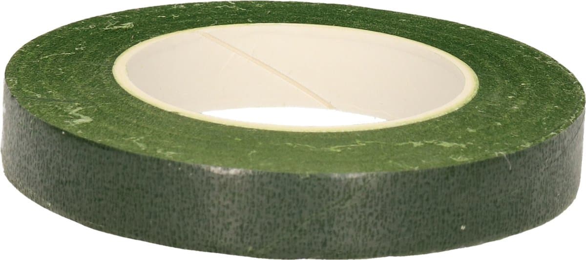 Bloementape - groen - zelfklevend - 27m x 1cm - bloemendraad/bloemistentape (EAN: 4025595394767): Wat is dit voor wondermiddel
