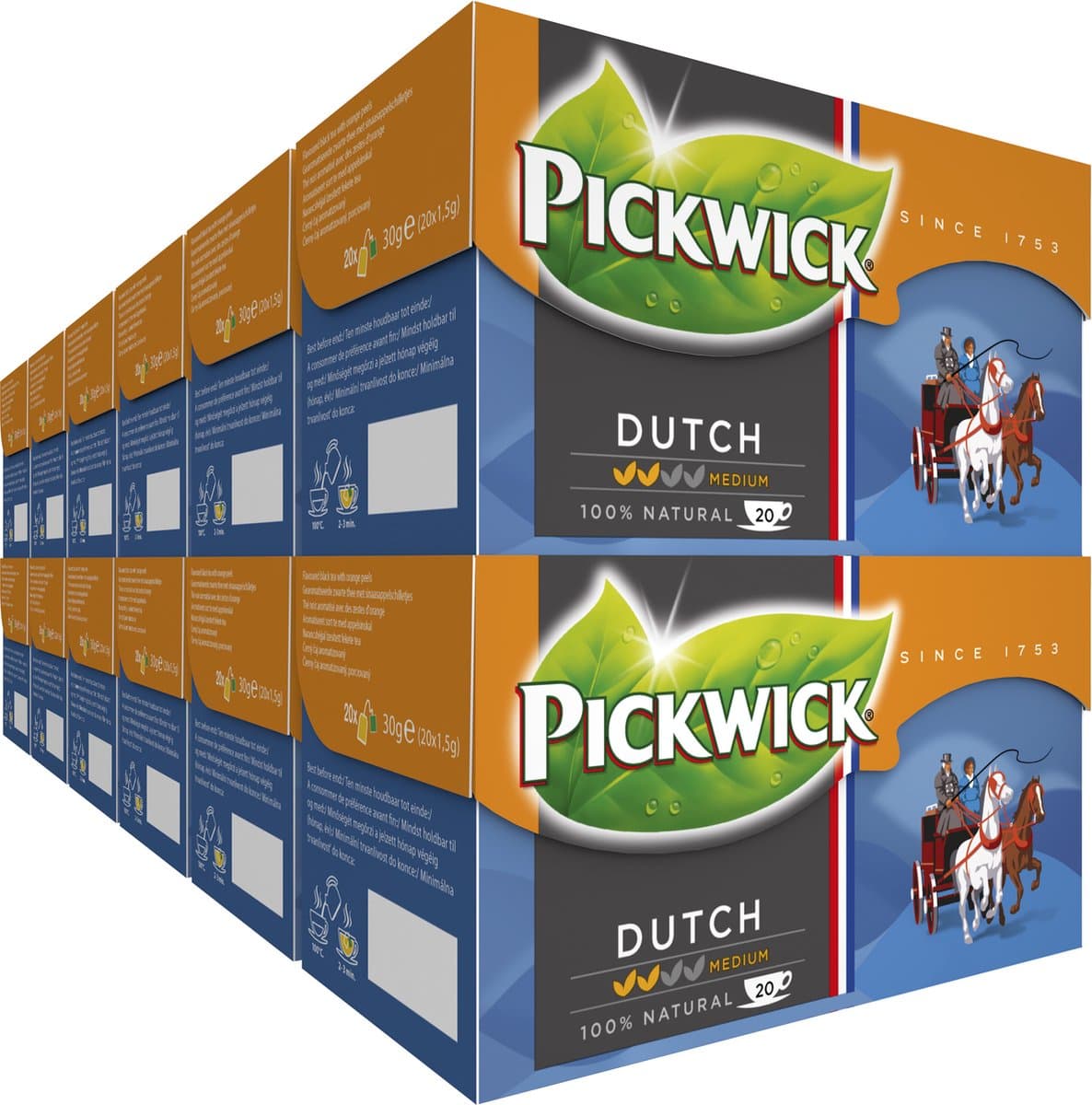 Pickwick Dutch Zwarte Thee - 12 x 20 theezakjes (EAN: 8711000277577)