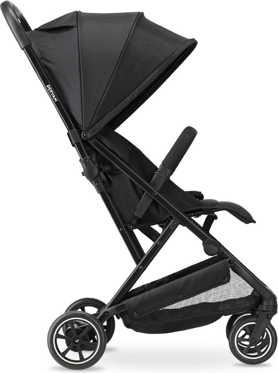 Deryan Easy Luxe Buggy - Lichtgewicht - Compact - Inklapbaar - Zwart (EAN: 8720865676517)
