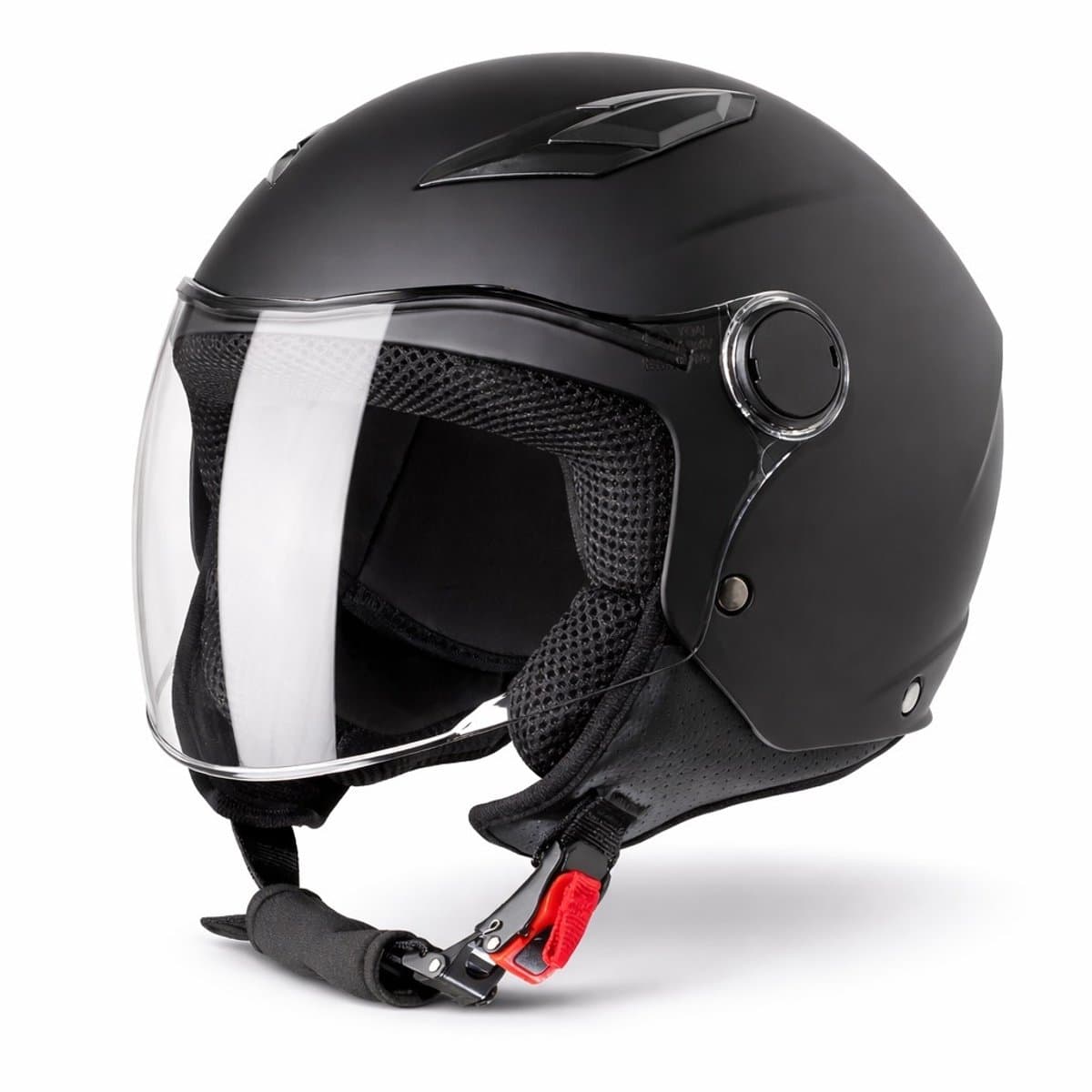 VINZ Magic Kinderhelm Scooter / Motor - Scooterhelm Kinderen - Motorhelm Kind - ECE 22.06 goedgekeurd - Zwart - YXL (EAN: 8720574325324): Een schook voor de herenkering