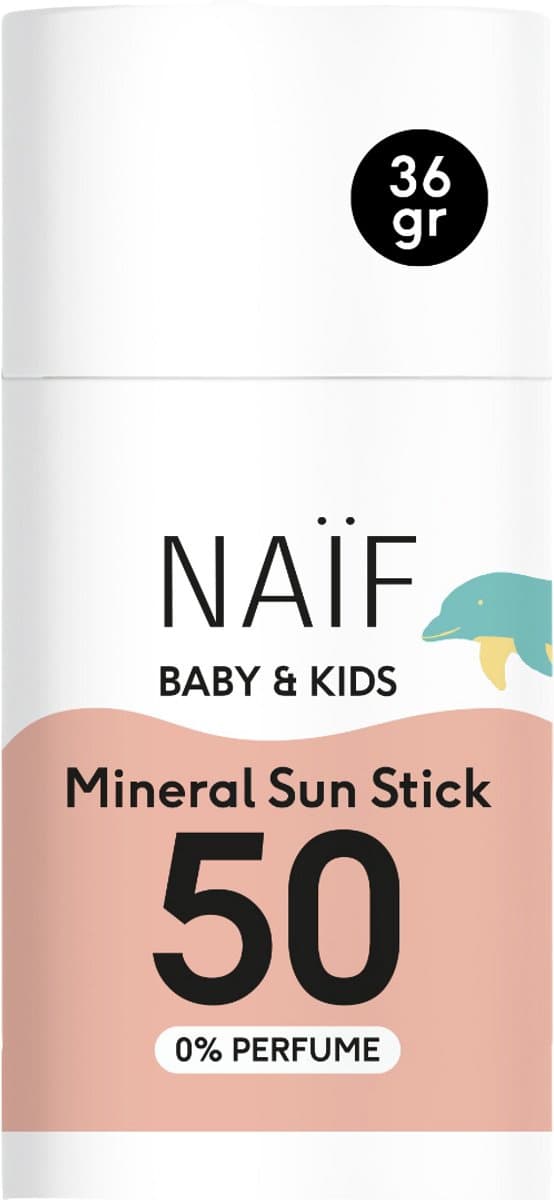 Minerale Zonnebrand Stick voor Baby & Kids SPF50 36g 0% parfum (EAN: 8721008611204): Wat is er aan dit productiepje