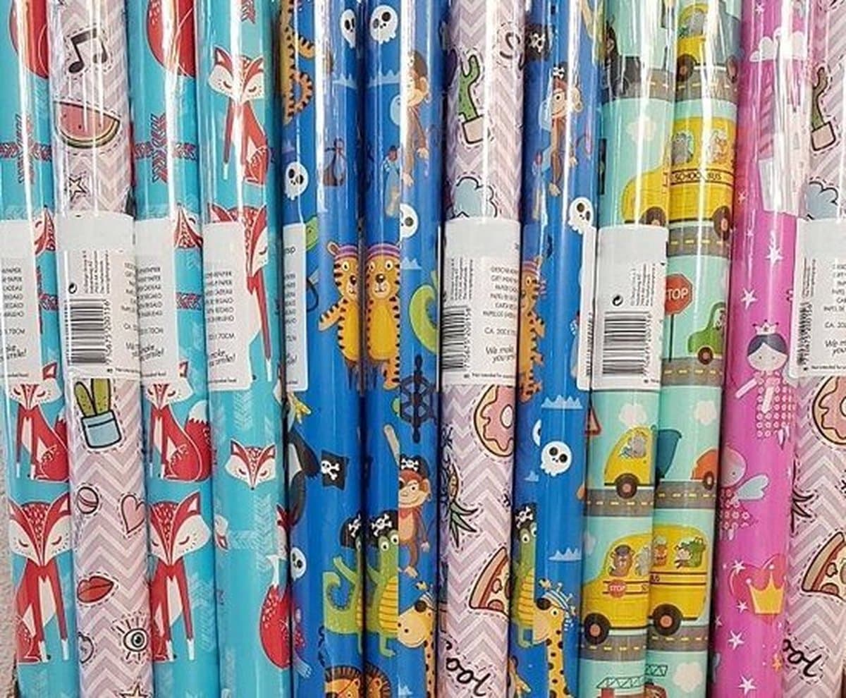 5 rollen cadeaupapier voor kinderen 200 x 70 cm (EAN: 8710675200156): Waarom ik dit cadeaupapier leuk vind 🎁