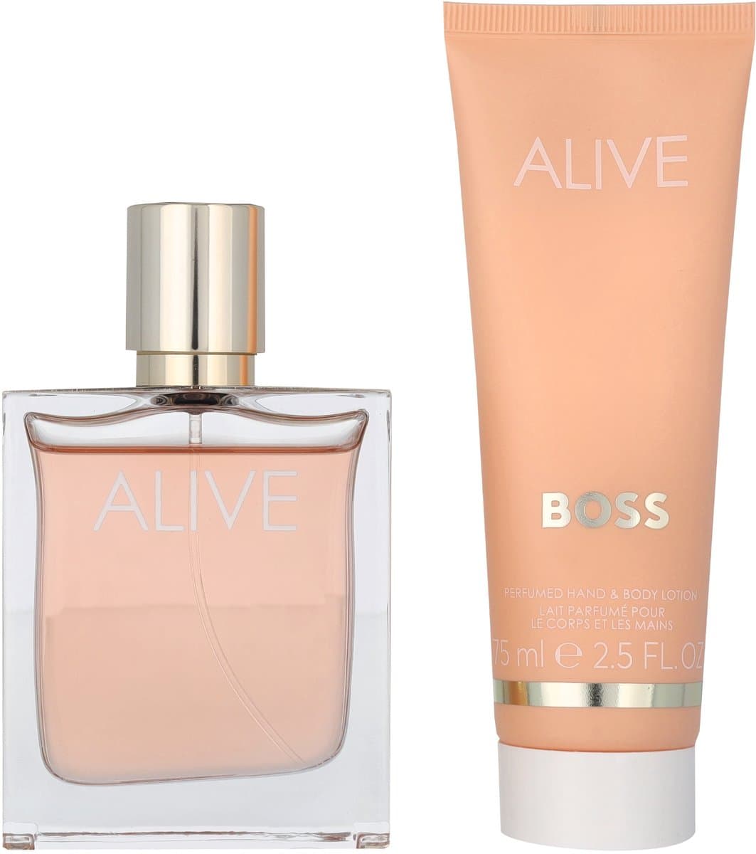 Hugo Boss Alive Giftset 125 ml - Edp Spray 50ml/Body Lotion 75ml (EAN: 3616304957703)