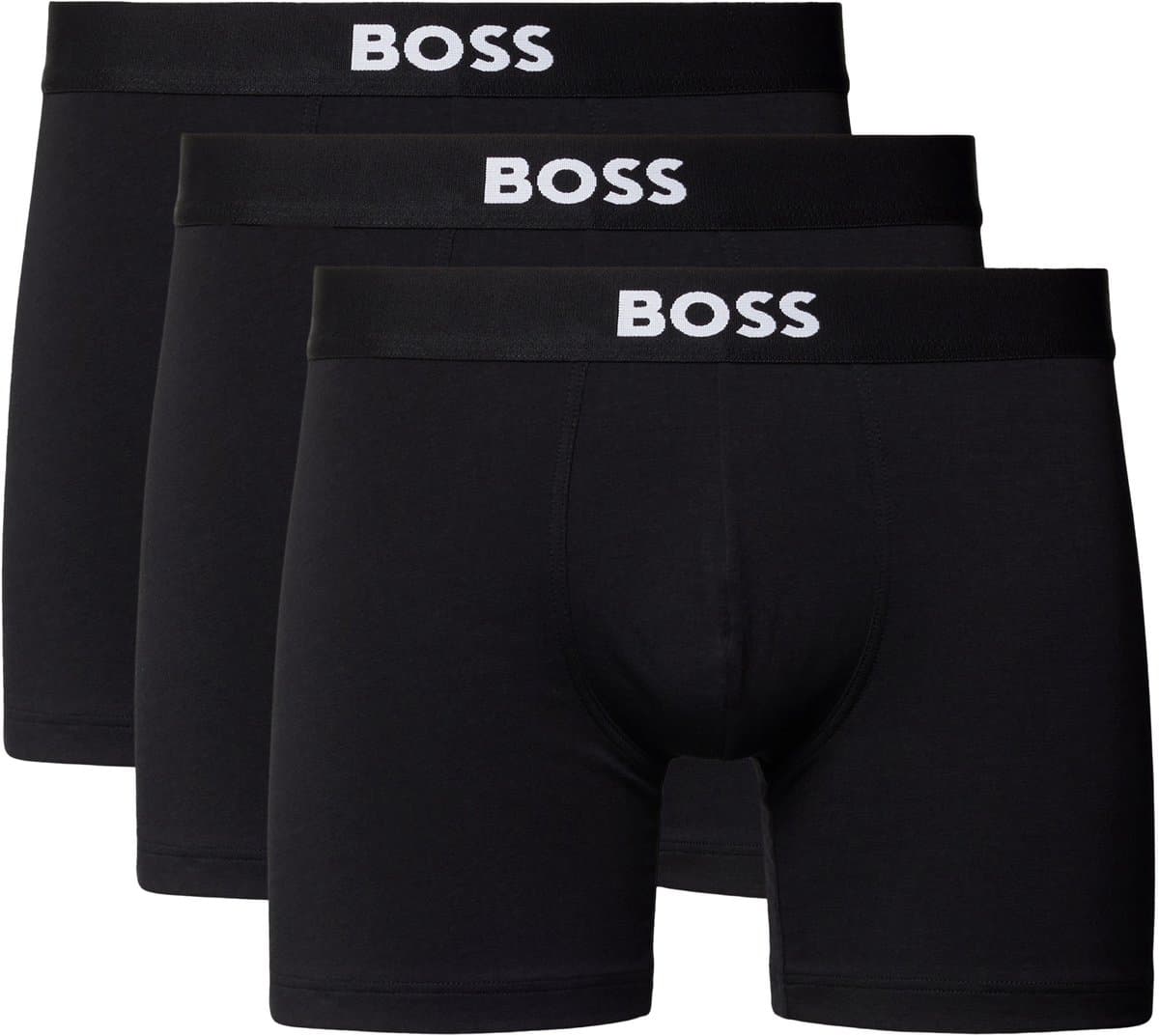 BOSS Boxershorts One 3-Pack Zwart 001 - Maat L - Heren (EAN: 4063545880861): Wat is het dan precies