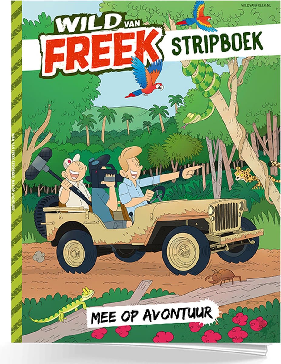 Freek Vonk - Wild van Freek - Stripboek Nederlands voor Kinderen - special (EAN: 7434642445487)