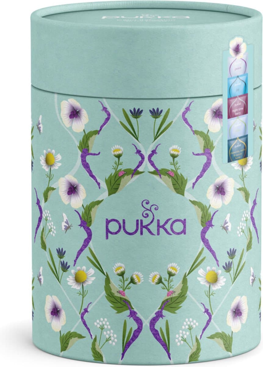 Pukka Tea Herbal Collection Calm - 30 Theezakjes - Biologische Kruidenthee - 5 x 6 Zakjes - Theedoos - Thee Geschenkdoos (EAN: 5060519147462): Waarom ik deze theecollectie heb uitgekozen