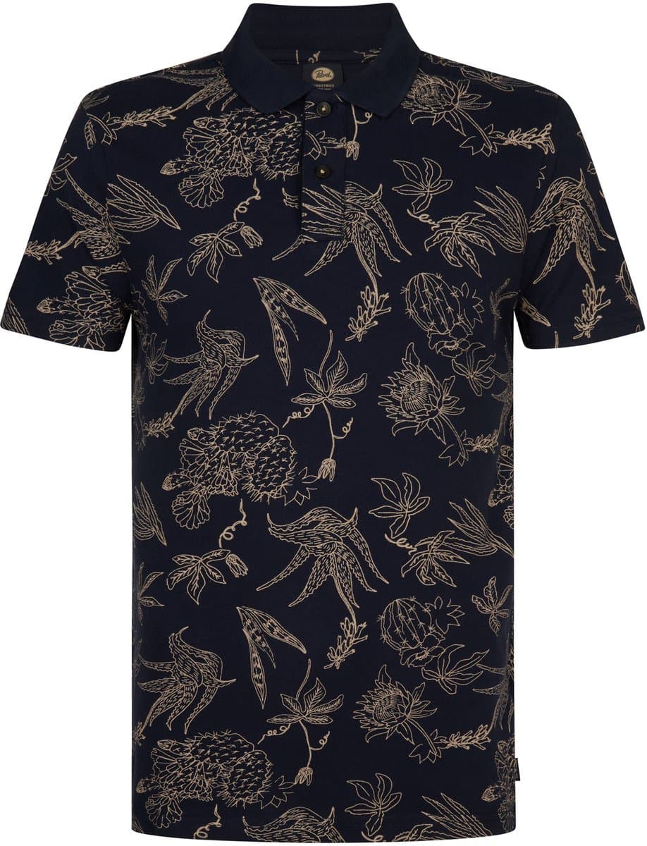 Petrol Industries - Heren Piqué polo Engine - Blauw - Maat XXL (EAN: 8721112240765): Wat valt er te zeggen