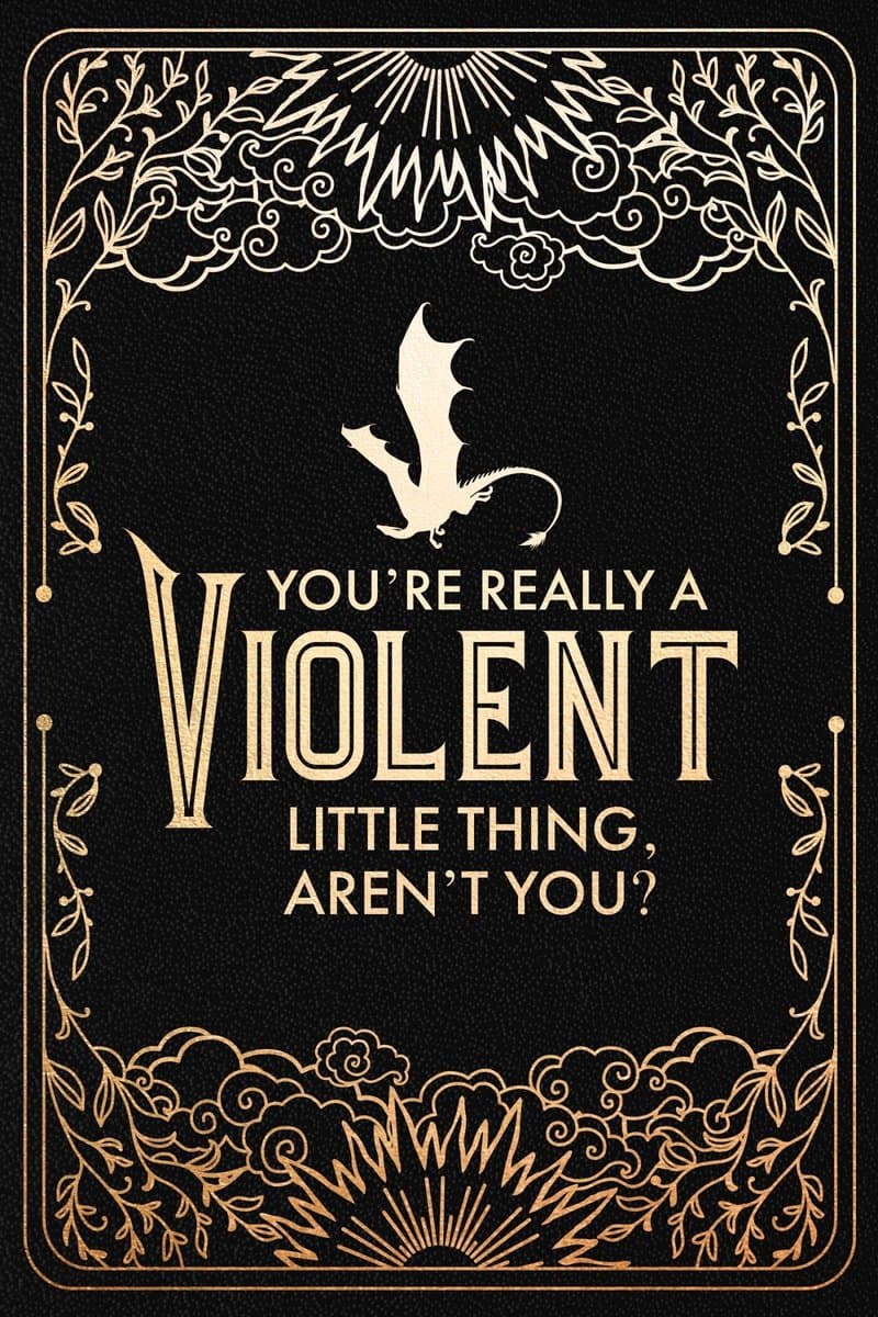 Official Fourth Wing JournalViolent Little Thing Edition with Lined Pages (EAN: 9781649378576)