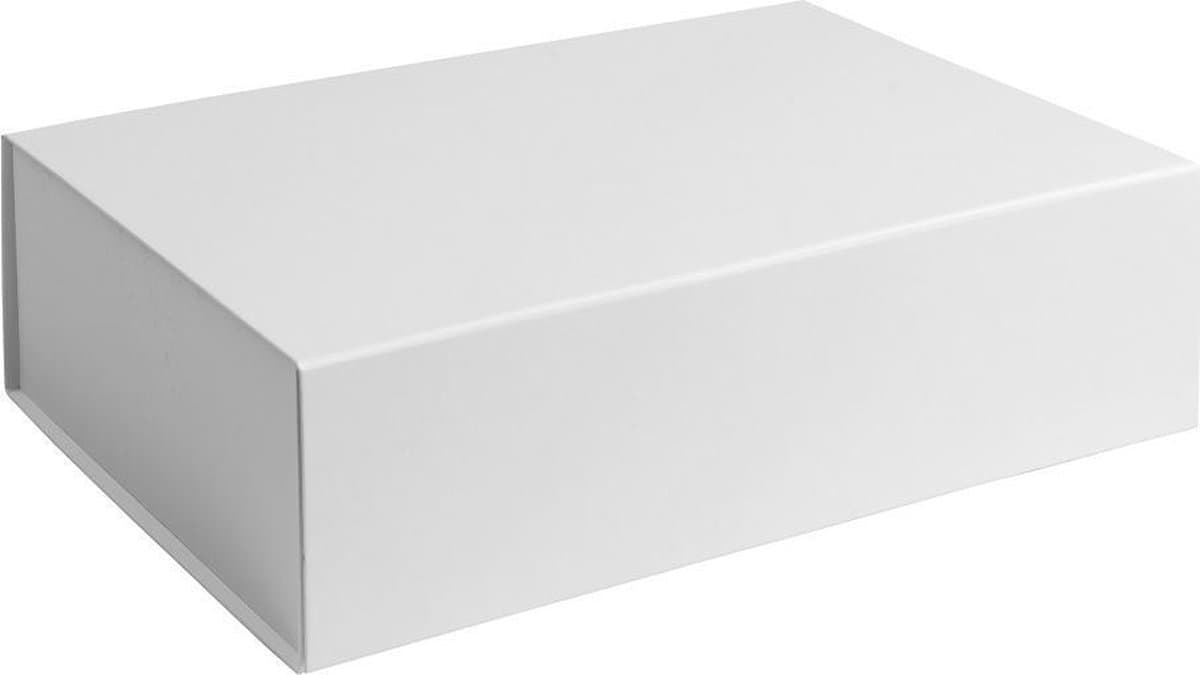 Cadeaudoos WIT, 35x25x10cm (2 stuks) (EAN: 7442954430404)