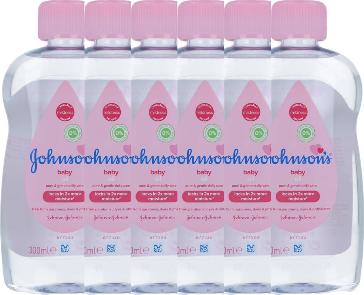 Johnson's Baby Oil - Voordeelverpakking 6x300ml (EAN: 3574661463896): Waarom een baby‑olie in mijn toolbox