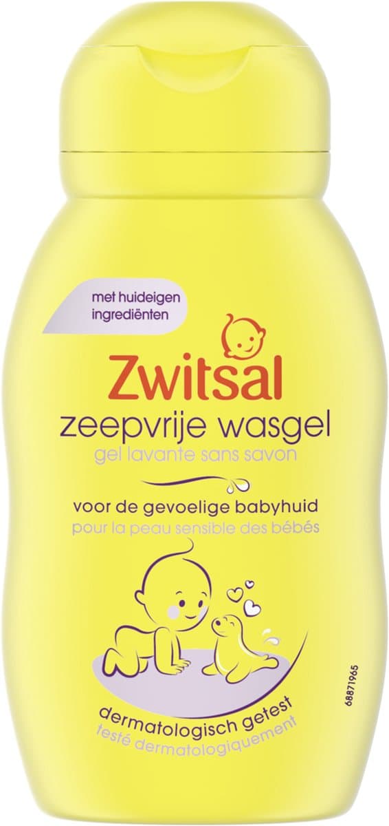 Zwitsal - Zeepvrije Wasgel - 75ml - Mini Reis Verpakking (EAN: 8720181144493)