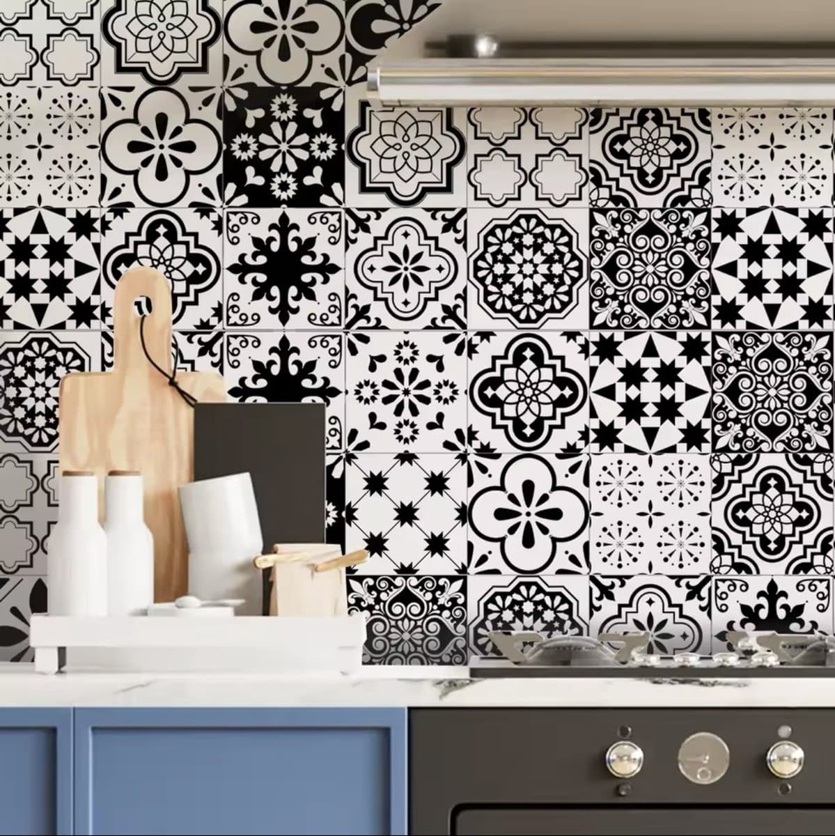 Behang Marrakech – Zelfklevend – 30x120 CM – Luxe Uitstraling – Geschikt voor Keuken, Badkamer & Home Decor - D2.4 (EAN: 8745386534559): De Marokkaanse droom (zonder de verbouwing)