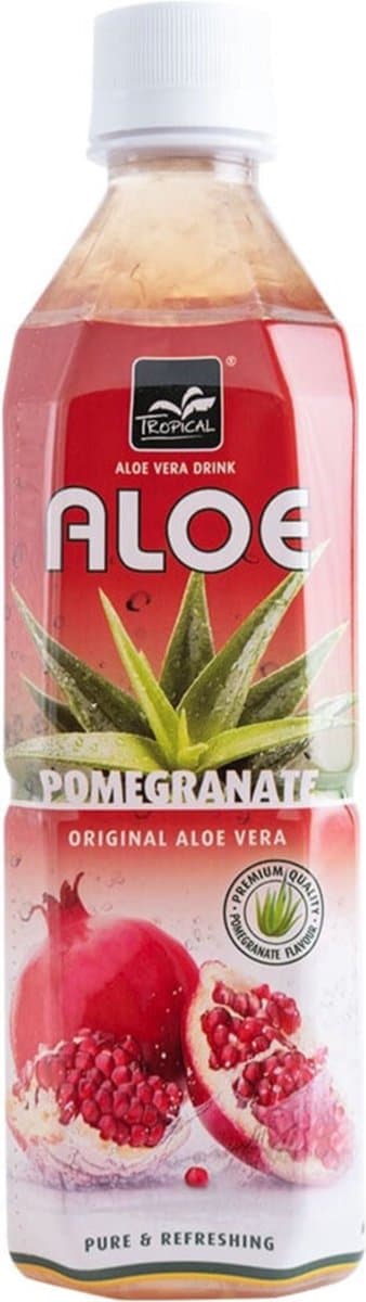 20x Tropical Aloe Vera Drink Granaatappel 500 ml (EAN: 8712857207700): Waarom ik er zo enthousiast over ben