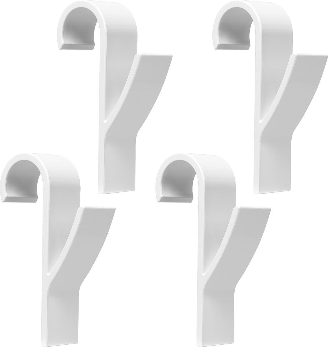 4x Handdoek / Kleding Haak voor Radiator - Verwarming Kledinghaak Hangend - Handdoekradiator Haakjes - ophanghaak (EAN: 8719327112984): Wat zijn het precies