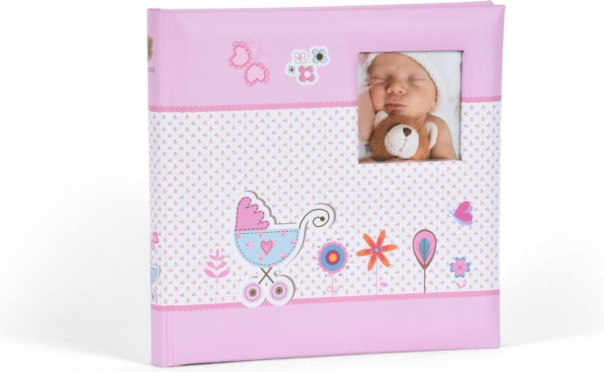 Fotoalbum - Henzo - Baby Moments - 80 foto's - Roze (EAN: 8711229058605)