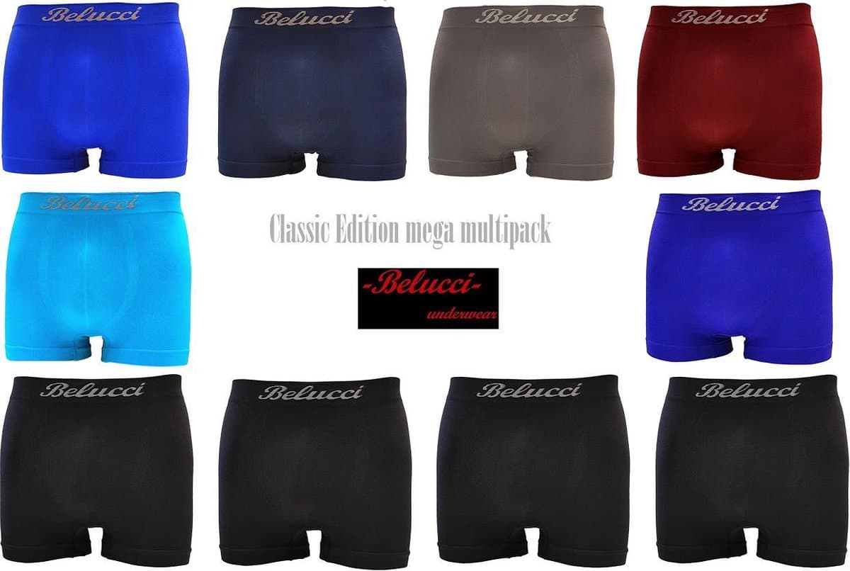 Belucci Heren Boxershorts Mega Multipack 10 stuks Maat M/L (EAN: 8719747957509): Waarom ik er überhaupt over schrijf