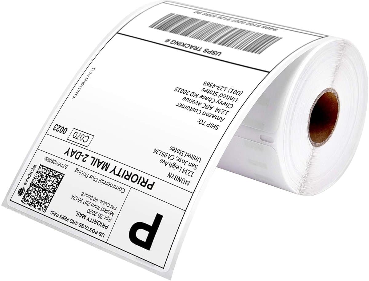 PerfectPrint Verzendlabels 500 Stuks voor Thermische Labelprinter - 150x100 mm Rol - PostNL & DHL Verzendetiketten - Labelstickers (EAN: 8720726334594)