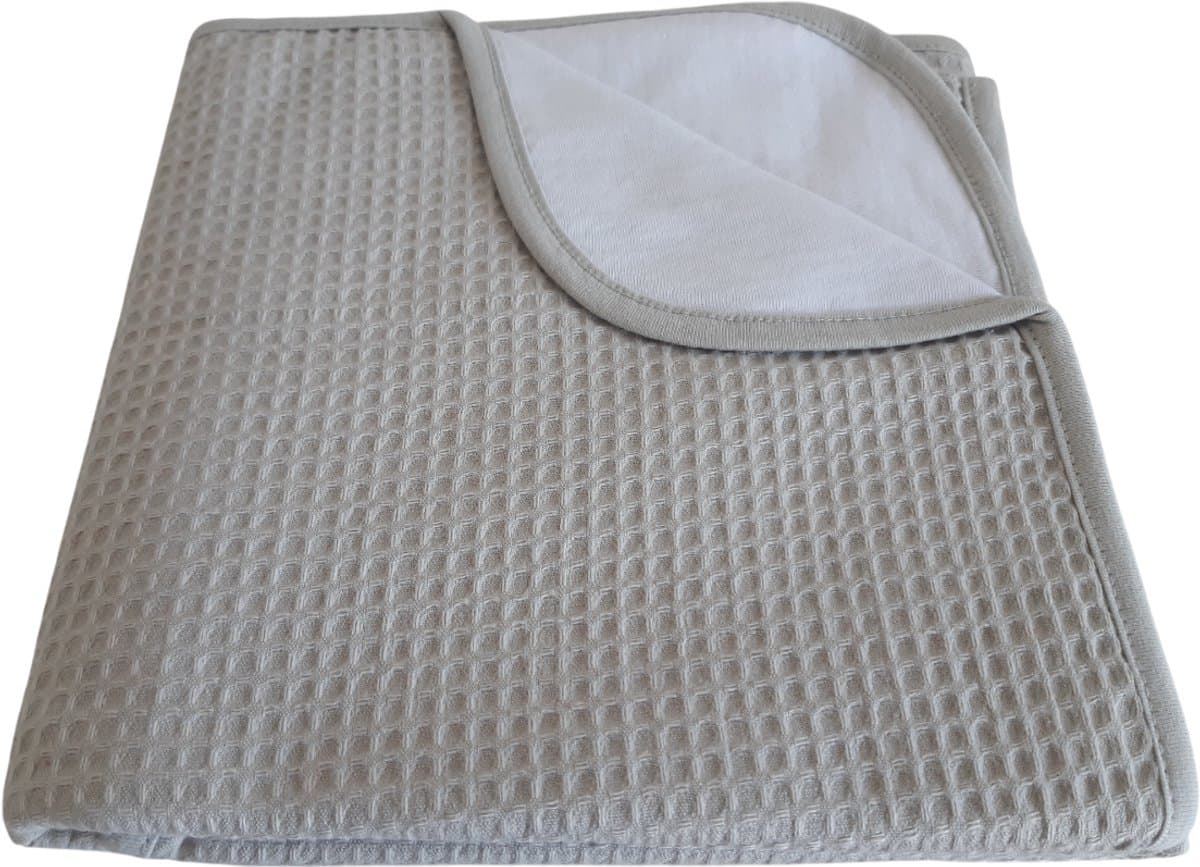 Baby Wiegdeken 75x100 cm – Wafeldeken van 100% Katoen – Zacht Ledikant Dekentje / Wikkeldeken – Grijs (EAN: 8721249278266): 1️⃣ Waarom dit deken zo speciaal is