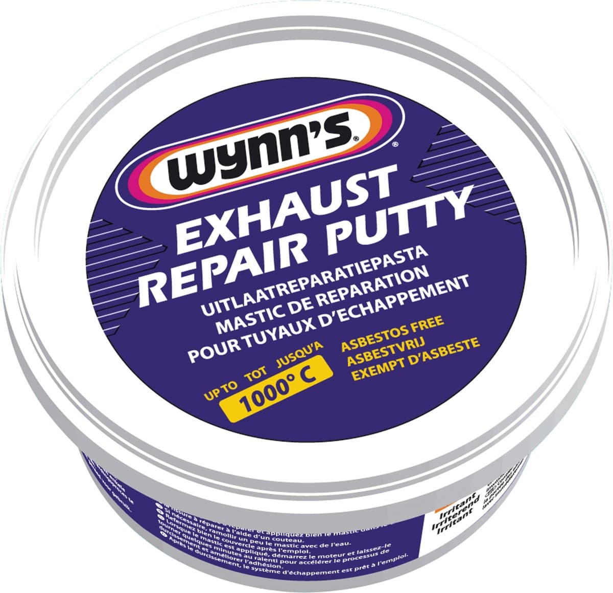 Wynn's Uitlaat reparatie pasta 250g - Kleef afdicht middel - Exhaust repair putty (EAN: 5411693108044)