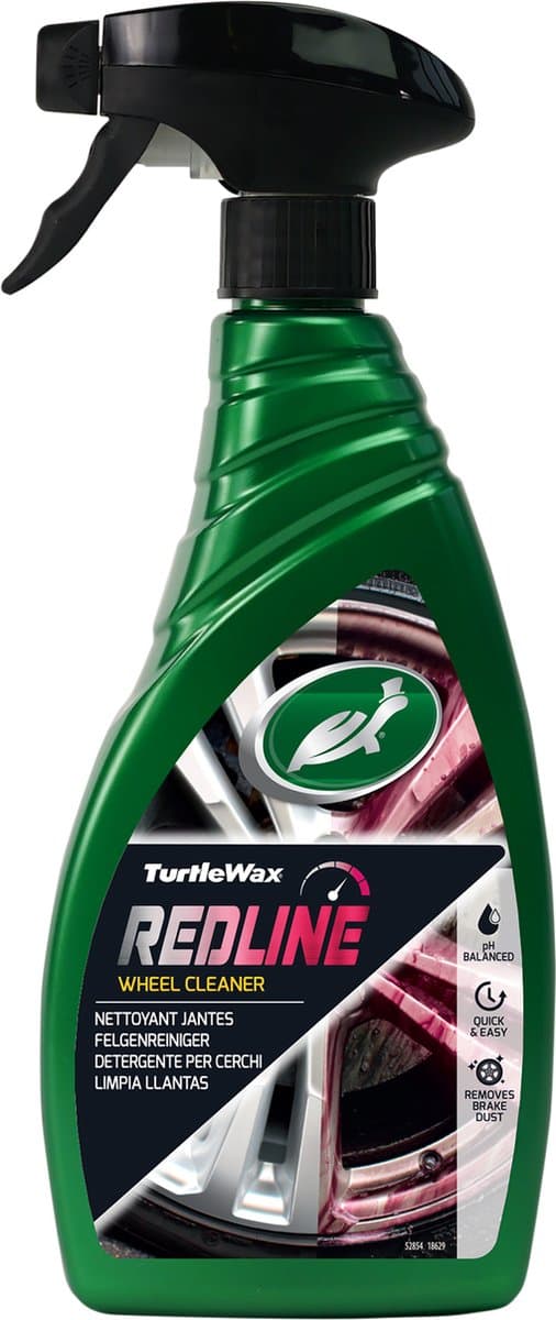 Turtle Wax Redline All Wheel Cleaner 500 ml – Krachtige velgenreiniger – Veilig voor alle velgen – Verwijdert remstof & vuil - 500ml (EAN: 5010322776137): Waarom ik dit product heb uitgezocht