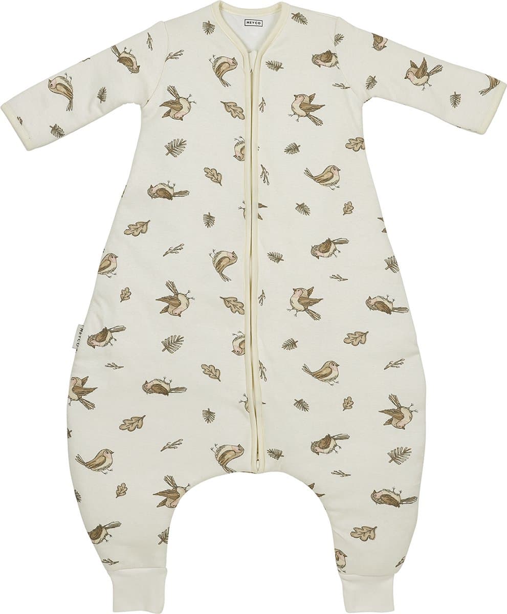 Meyco Baby Robin baby winter slaapoverall jumper met vaste mouw - multicolour - 104cm - 2.5 TOG (EAN: 4054703534061): Waarom ik meteen verliefd was