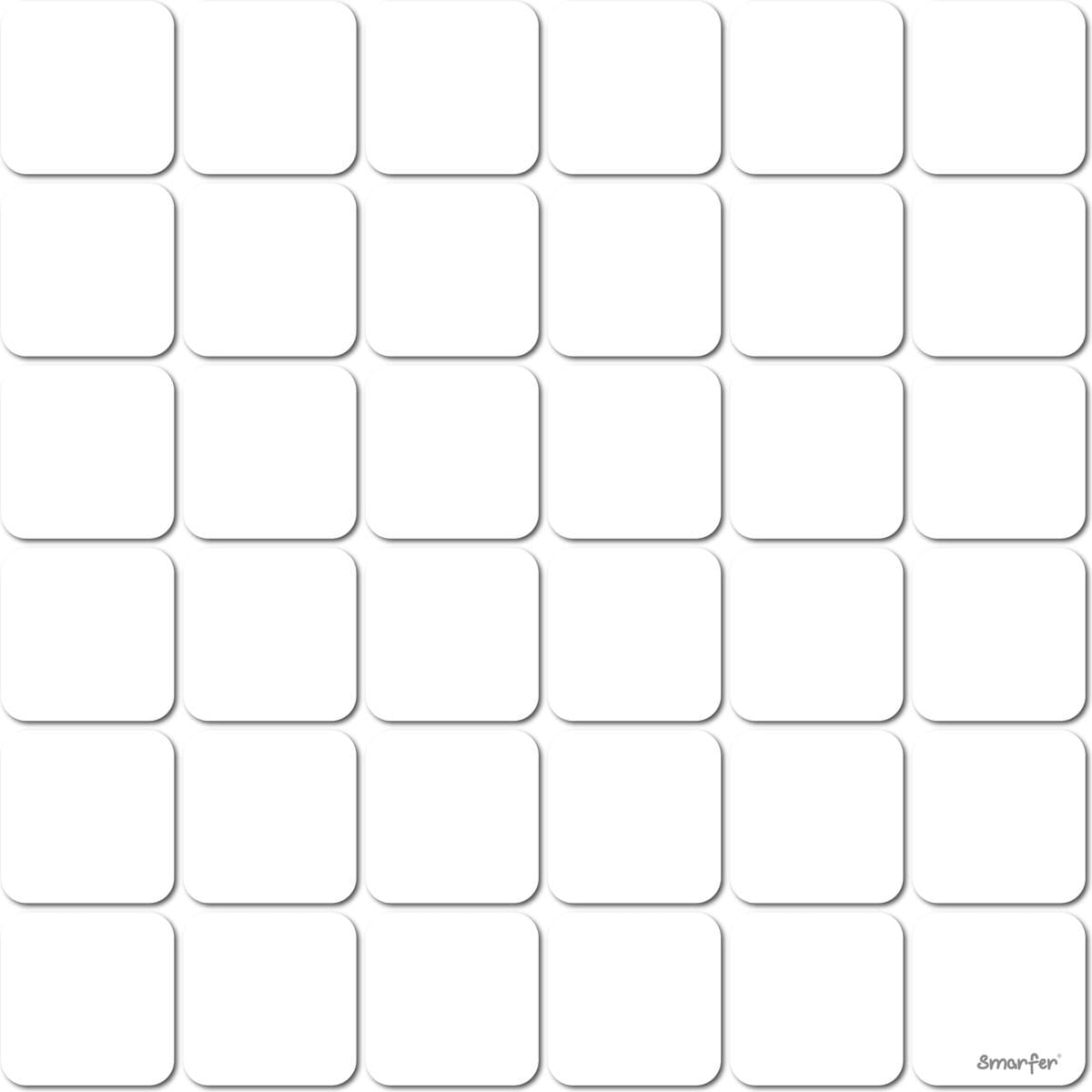 Smarfer - Witte magnetische pictogrammen voor weekplanner - planbord kind - 36 stuks - 4 x 4 cm - magneetjes - scrum - magneten (EAN: 8720174818271): **Waarom deze pictogrammen een game-changer zijn**