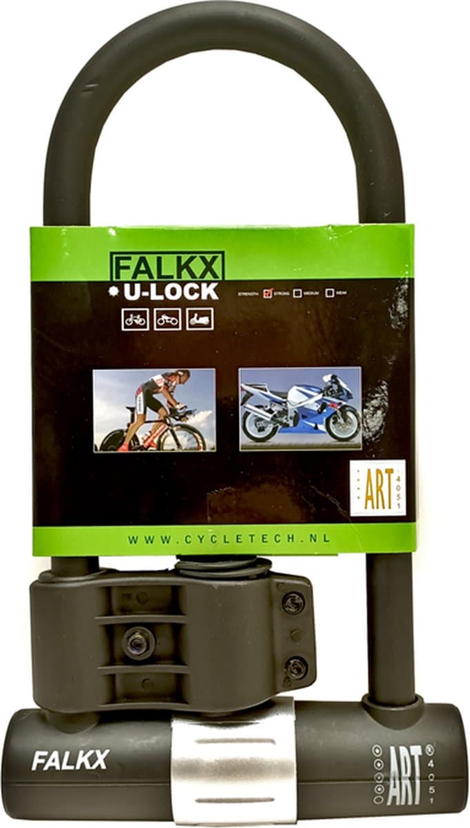 Falkx ART4 beugelslot - Zwart - Extra Groot Slot - 180x320mm - Inclusief Framehouder - Geschikt Voor Verzekering (EAN: 8720648101496): Waarom dit slot op mijn radar verscheen 💡