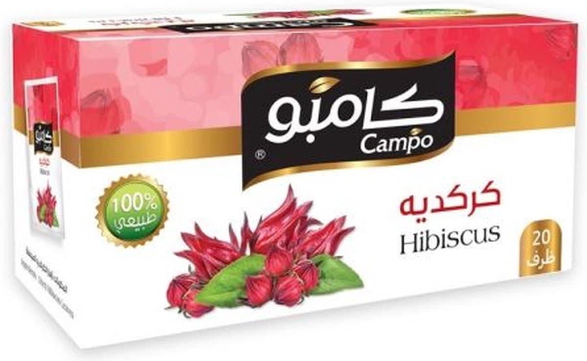 Campo Hibiscus Thee 100 x 2 Gram (EAN: 8720648914362): 🌺 Een Thee die Net Even Anders Is