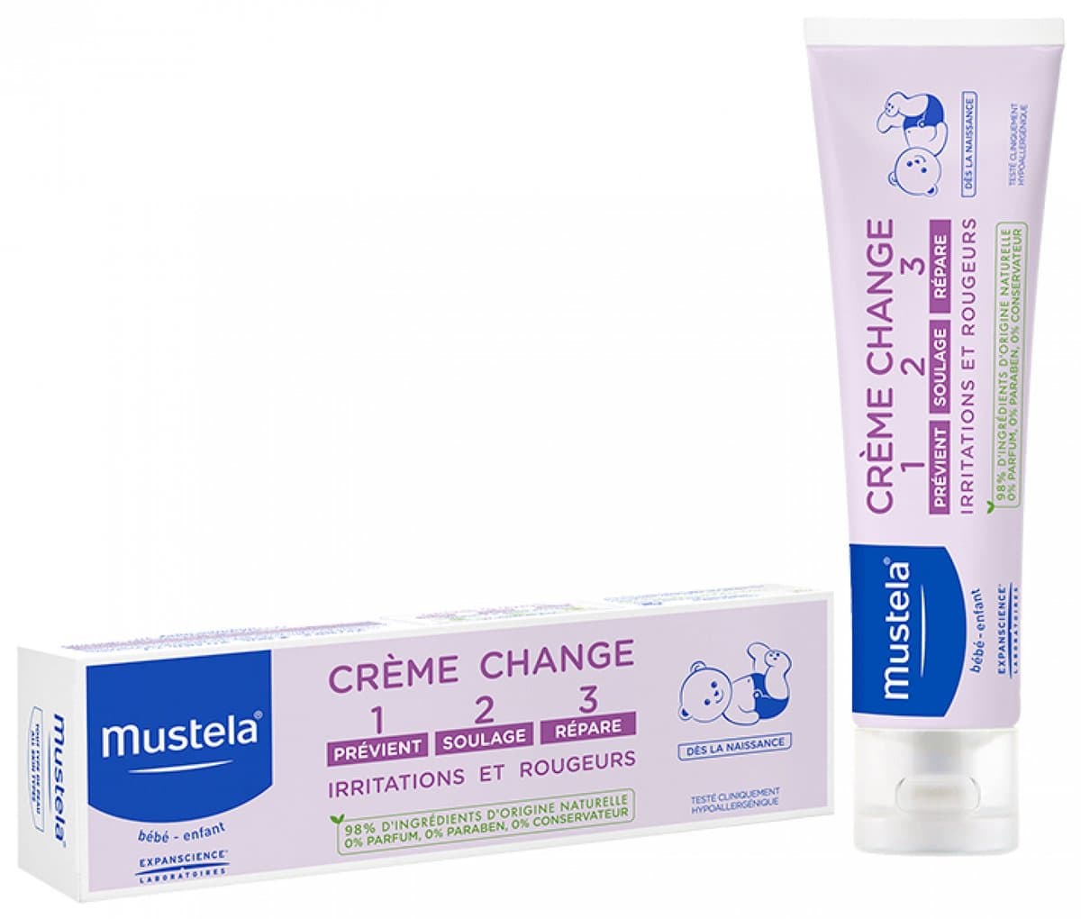 Mustela Bébé Crème Change 1>2>3> - 100 ml (EAN: 3504105025854): 👶 Waarom Mustela Een beetje context