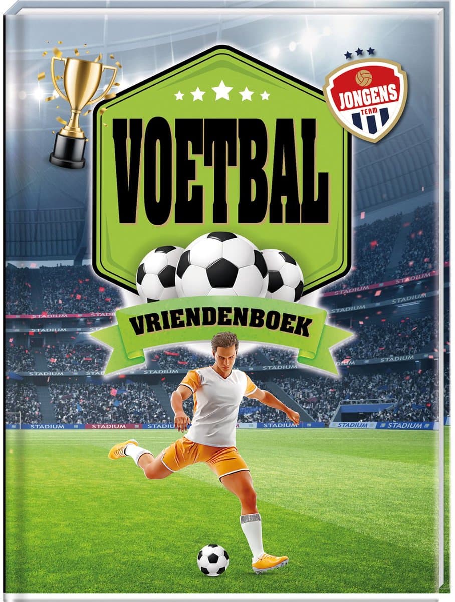 Vriendenboek - Voetbal - Jongens (EAN: 9789464326819)
