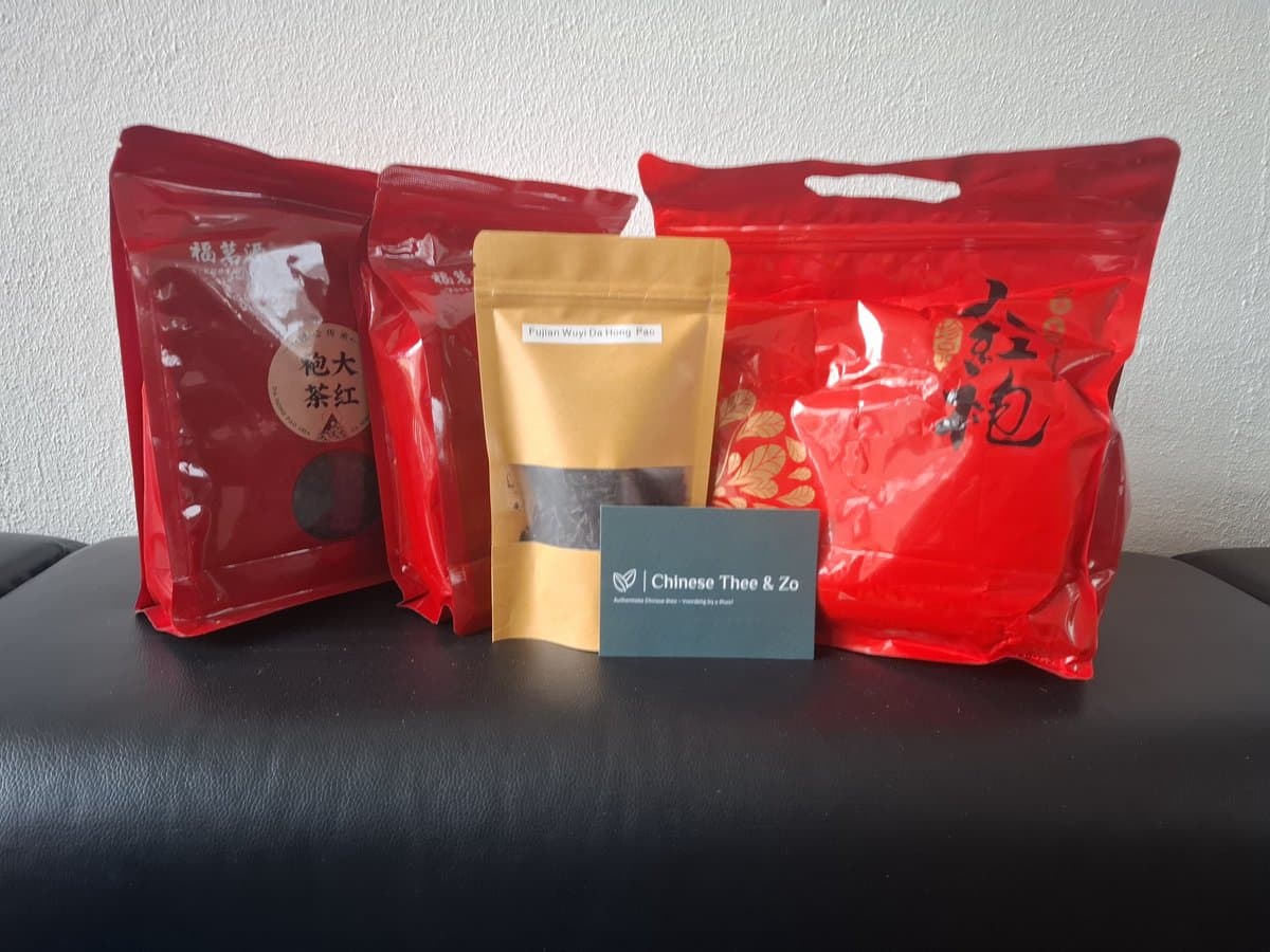 Chinese Oolong Thee - Fujian Wuyi Da Hong Pao (juni 2025) - 30 gr (EAN: 8720589383142)