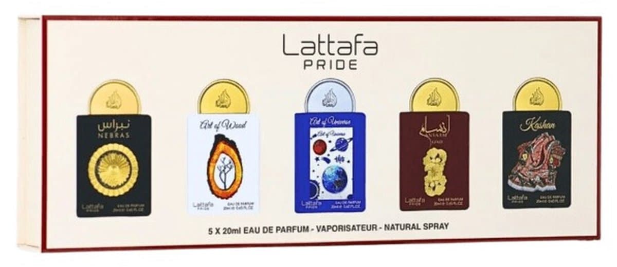 Lattafa - Pride - Giftset No.3 - 5x20ml Dames Fragrance (EAN: 6290362348092): **📦 Uitpakervaring Meer dan alleen een verpakking**