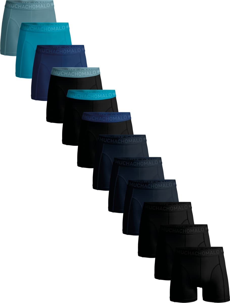 Muchachomalo Boxershorts Heren – 12 Pack – Katoenen Ondergoed – Normale Lengte – Heren Onderbroeken (EAN: 8720594566035)