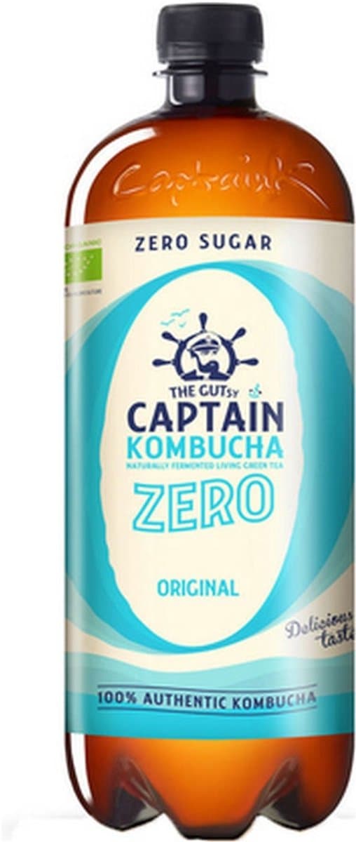 The Gutsy Captain Kombucha Zero Original BIO (1000 ml) (EAN: 5600821261878): 🌱 Waarom dit flesje nou zo bijzonder is
