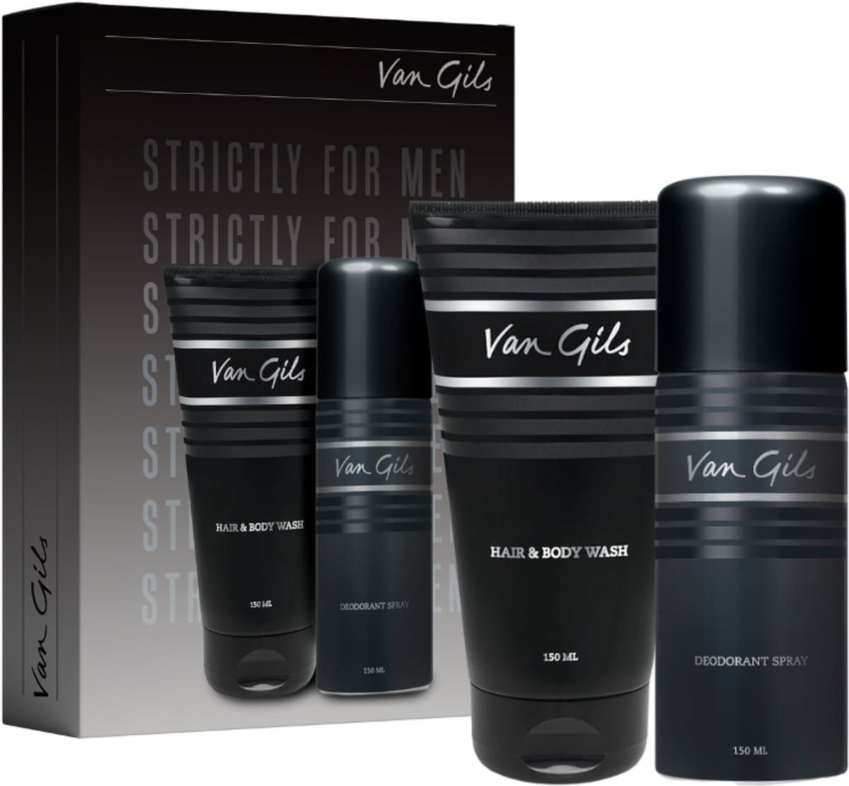 Van Gils Strictly for Men Geschenkset - Hair & Body Wash 150 ml + Deodorant spray 150 ml (EAN: 8710919137576): Waarom ik het vandaag bespreek