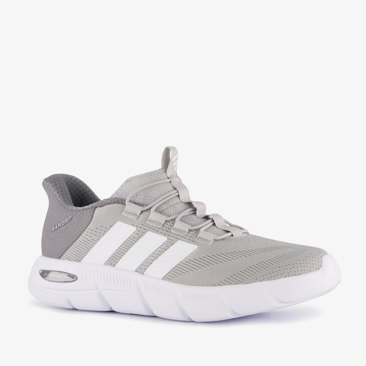 Adidas Rapidfit Wide Fit heren sneakers grijs - Maat 40 (EAN: 4068805802294)