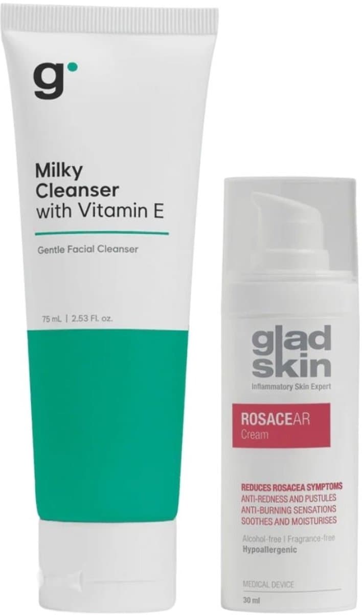Gladskin - Rosacear Face Care Set - 75+30ml (EAN: 9504471258775)