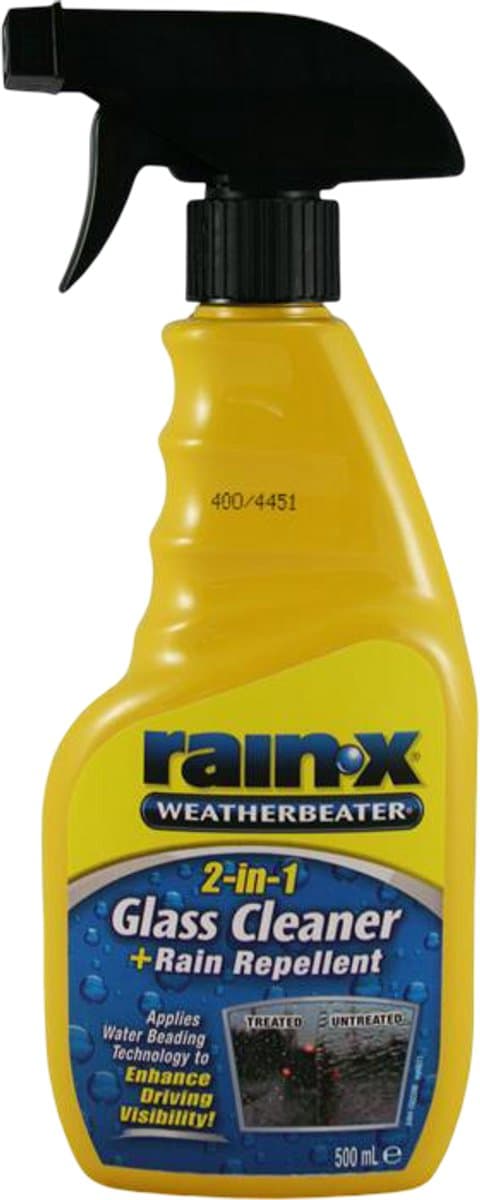 Rain-X 2-in-1 Ruitenreiniger & Regenafstotend 500ml – Reiniging Zonder Strepen – Regen Parelt Direct Af – Snel & Effectief Gebruik (EAN: 5026349024892): **Wat is Rain-X 2-in-1**